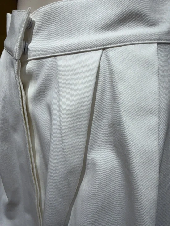 MaxMara White Button-Front High-Waist Maxi Skirt - Picture 7 of 11